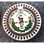GREAT SEAL OF THE NAVAJO NATION PIN